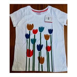 Girls Hanna Andersson Short-Sleeve T-Shirt size 140cm